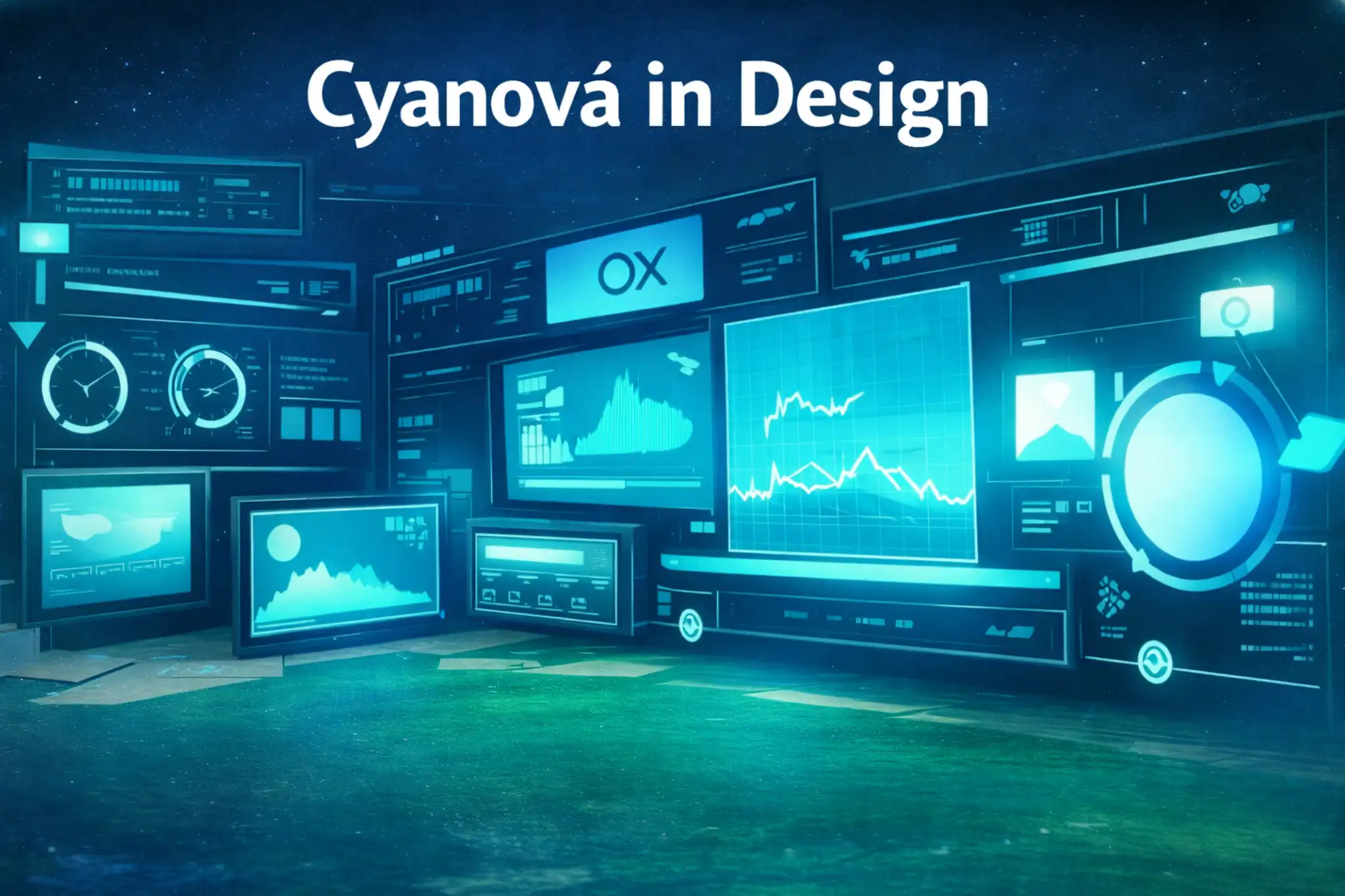 Cyanová