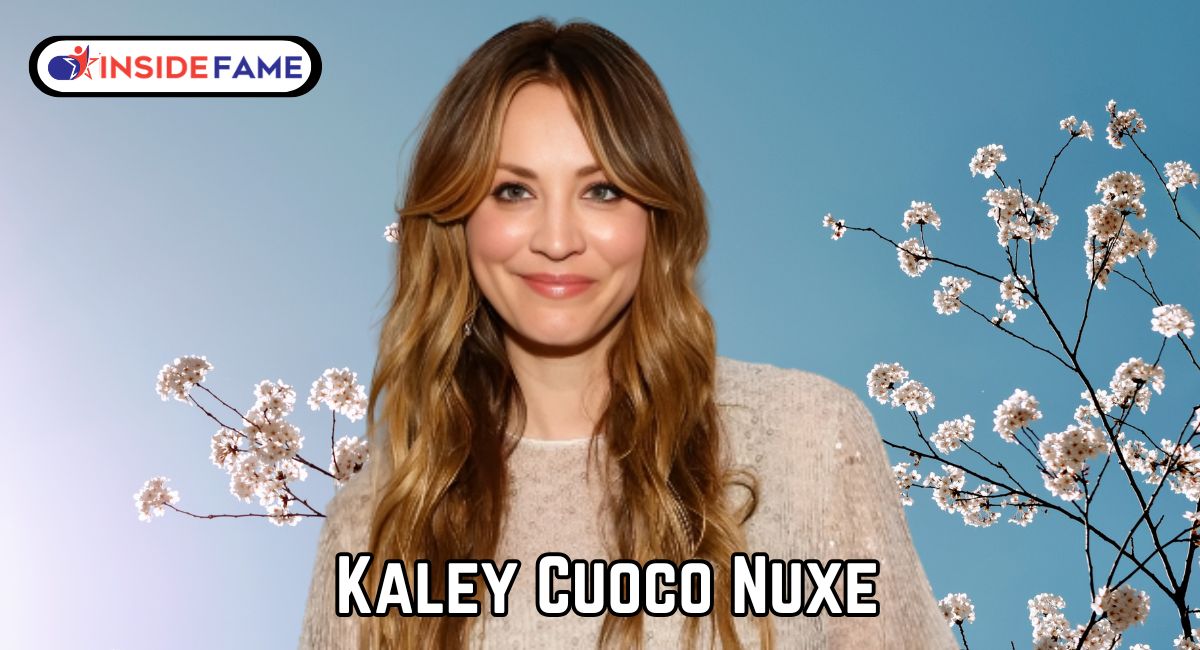 Kaley Cuoco Nuxe