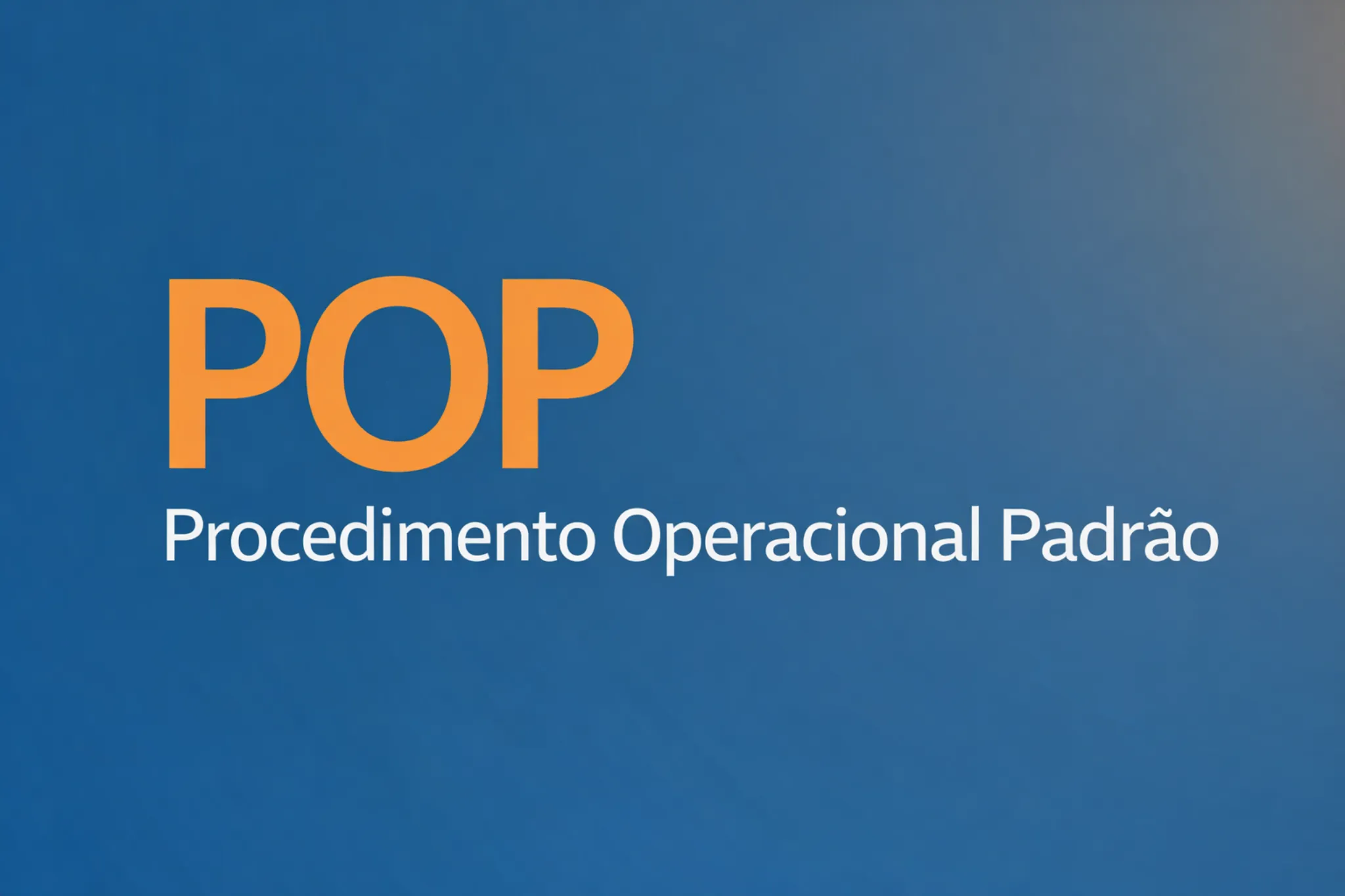 Protocolo Operacional Padrão