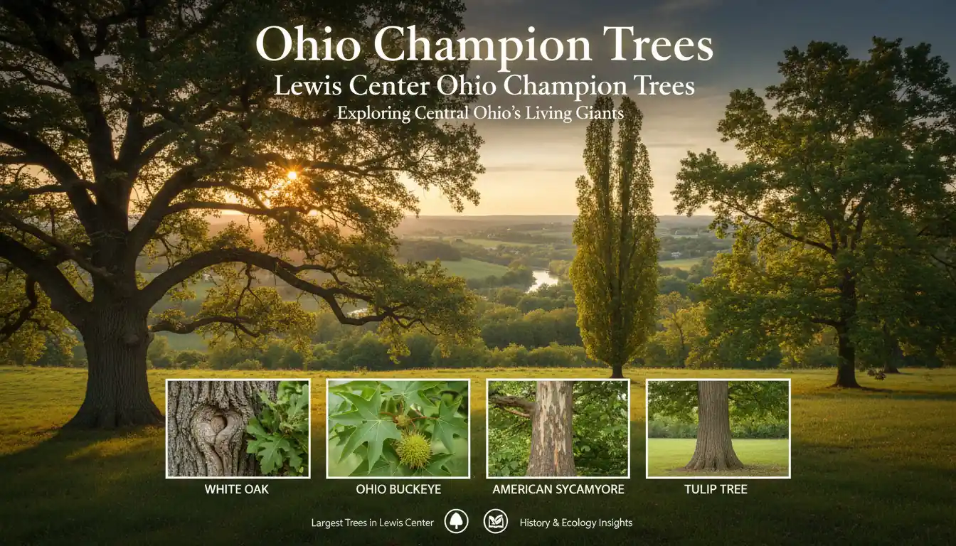 ohio champion trees lewis center ohio