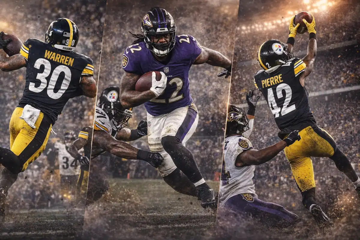 Steelers vs. Baltimore Ravens Match Player Stats