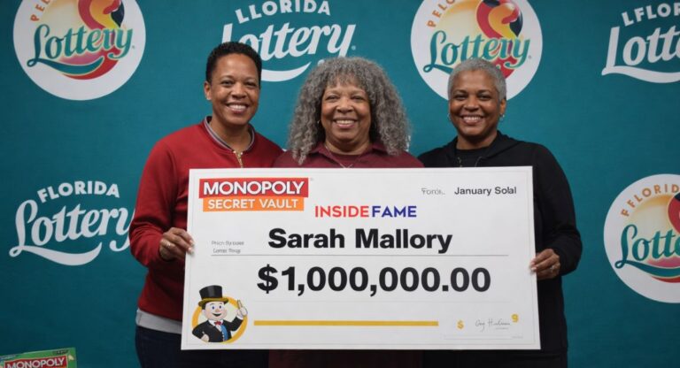 Florida Woman Wins Monopoly Lottery