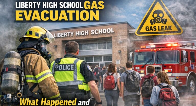 Liberty High School Gas Evacuation