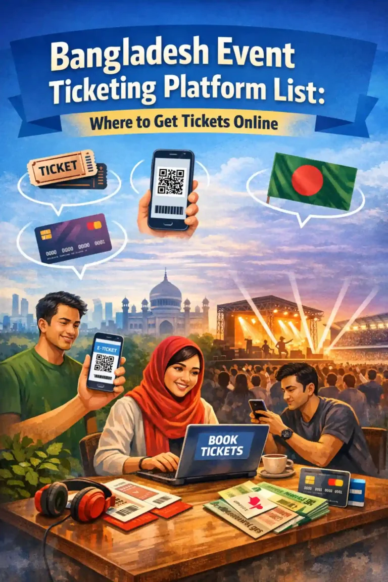 Bangladesh Event Ticketing Platform List: Where to Get Tickets Online bangladesh event ticketing platform list get ticket
