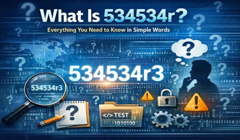 What Is 534534r3? Everything You Need to Know in Simple Words 534534r3
