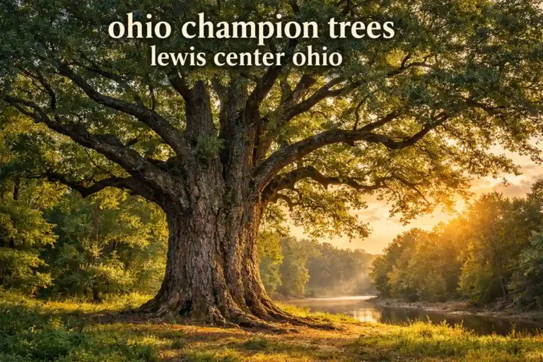 Champion Trees Near Lewis Center Ohio: Where to Find Giant Trees ohio champion trees lewis center ohio