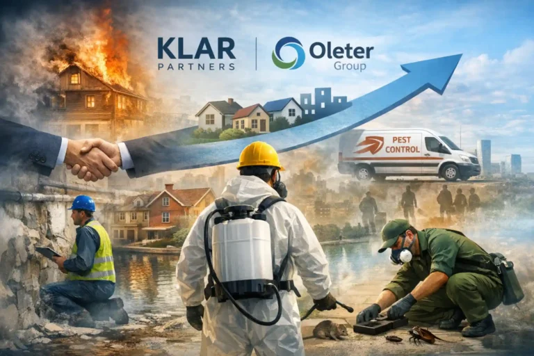 Klar Partners Ltd / Oleter Group Pest Control Roll-Up Strategy: How Does It Work? Klar Partners Ltd / Oleter Group Pest Control Roll-Up Strategy