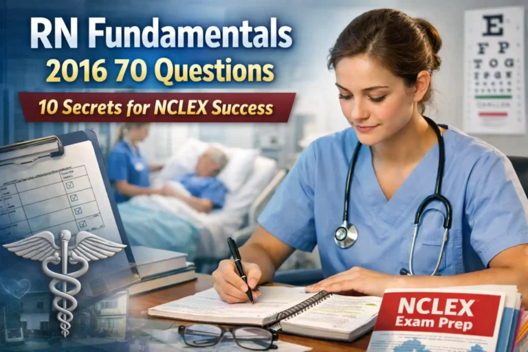 RN Fundamentals 2016 70 Questions: 10 Secrets for NCLEX Success RN Fundamentals 2016 70 Questions