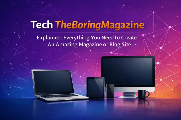 Tech TheBoringMagazine