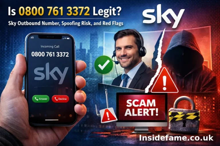 Is 0800 761 3372 Legit? Sky Outbound Number, Spoofing Risk, and Red Flags 0800 761 3372