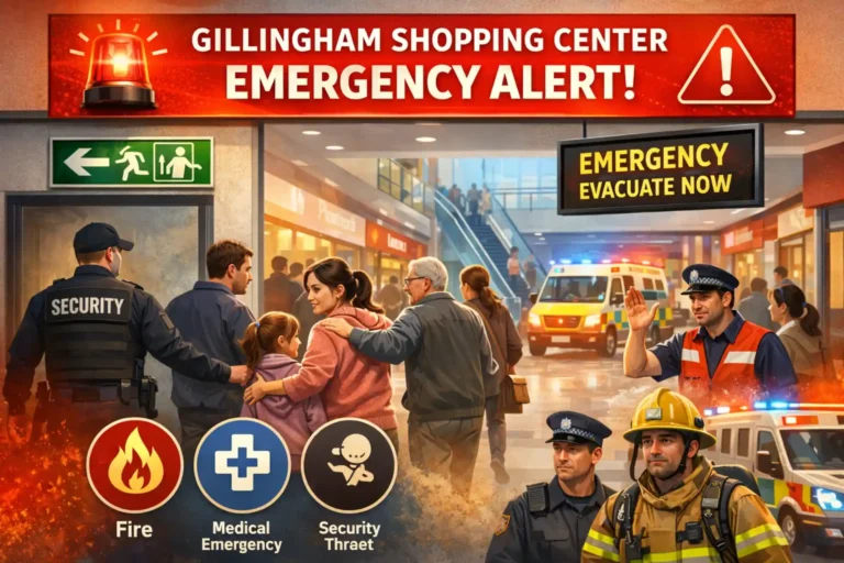Gillingham Shopping Center Emergency Alert