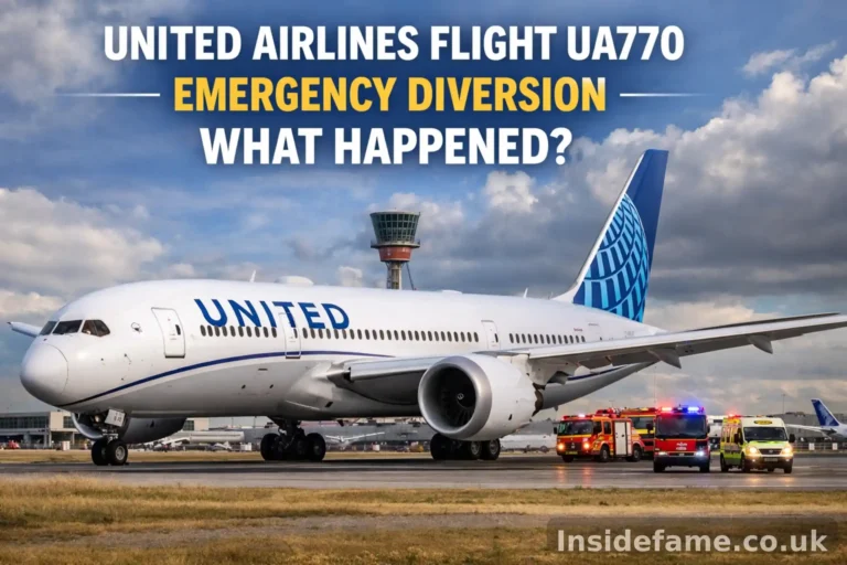 United Airlines Flight UA770 Emergency Diversion