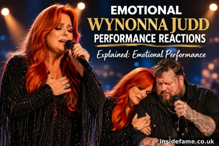Emotional Wynonna Judd Performance Reactions