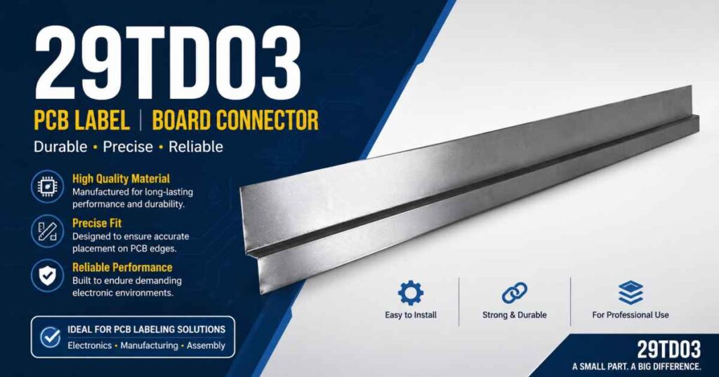 29TD03: The Complete Guide to PCB Labels and Board Connectors