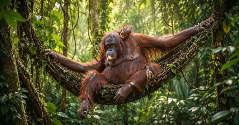 Vines Orangutans Hammocks: Nature’s Most Brilliant Architects Vines Orangutans Hammocks: Nature's Most Brilliant Architects
