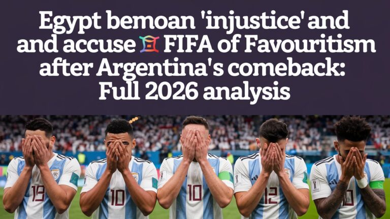 Egypt and Argentina